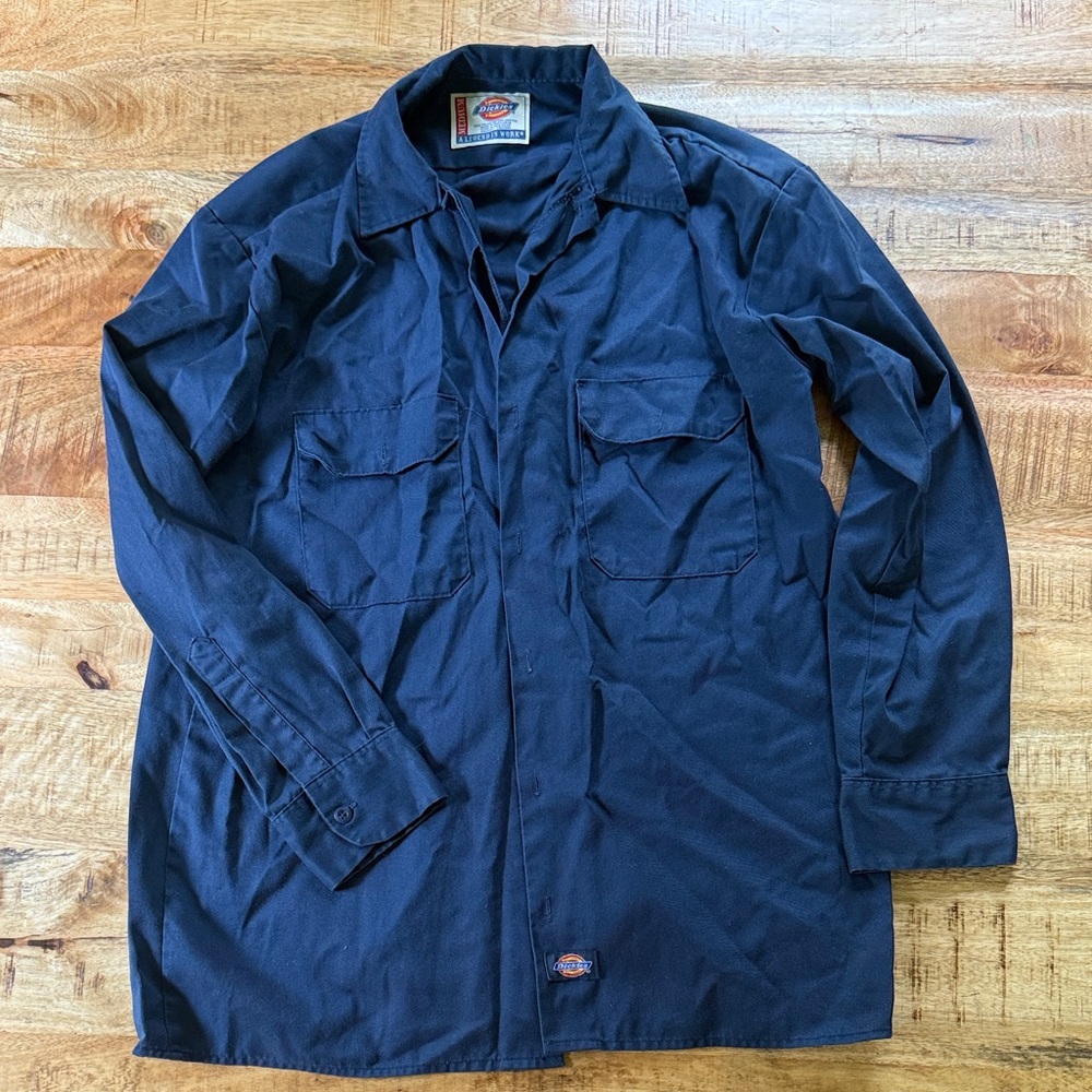 Men’s medium long sleeve dickies work shirt